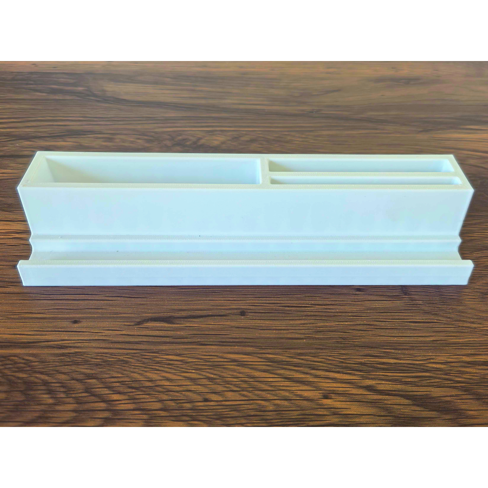 1 Office Desktop Organizer, Phone Stand, Sticky Notes Holder, Business Card Holder, Desk Accessory for Corporate Offices, IT Companies, Industries, Professionals – 3D Printed Desk Organizer Gift - Image 1