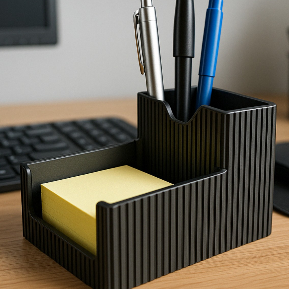 1 3D Printed Post-it Desk Organizer for Office, Home, Study, Reception, Corporate Desk, Workstation, Startup Office, Industrial Office, Educational Institute, Creative Workspace - Image 1