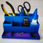 3D Printed Tool Organizer for Home, Workshop, Office Desk, Garage, Factory, Lab, Electronics Repair, DIY Projects, Makers, Engineers, Technicians, Students