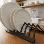 Foldable Dish Rack – Space Saving Kitchen Organizer, Dish Drying Stand, Compact Countertop Rack, 3D Printed Home Utility Gift, Kitchen Storage Solution for Homes, Apartments, Hostels, Offices, Cafes