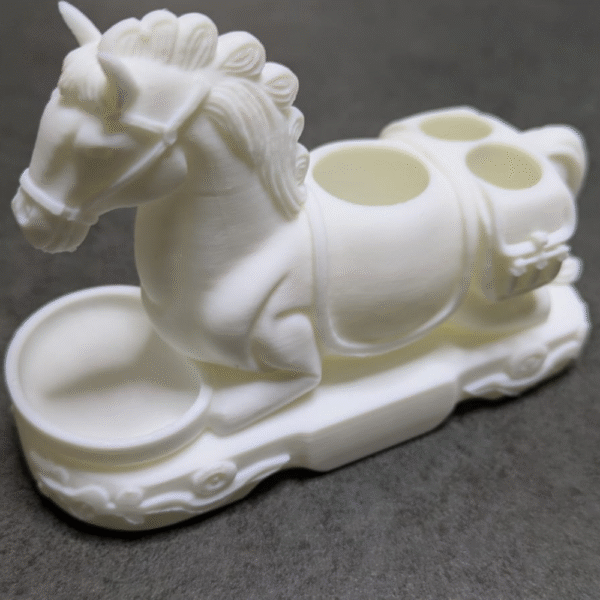 Zodiac Horse Glasses Holder, Pen Holder, Desk Organizer, Office Desk Decor, Study Table Accessory, Home Decor Gift, 3D Printed Utility Holder