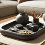 Rounded Design Key Tray, 3D Printed Key Organizer for Home, Office Desk, Entryway, Reception, Hotel, Corporate Office, Workspace, Study Table, Gifting Use