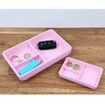 3D Printed Catch All Tray Candy Pasta, Desk Organizer, Home Decor Tray, Snack Holder, Key Coin Tray, Office Table Accessory, Kitchen Counter Organizer, Gifting Item