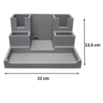 Desk Organizer with Phone Charging Center – 3D Printed Office Desk Storage, Mobile Stand, Pen Holder, Study Table Organizer, Home Office & Corporate Gift - Image 2