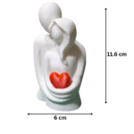 Couple Lovers Series 3D Printed Romantic Decor, Couple Love Showpiece, Home Decor, Bedroom Decor, Living Room Decor, Anniversary Gift, Wedding Gift, Valentine Gift, Couple Gift, Table Decor, Shelf Decor - Image 2
