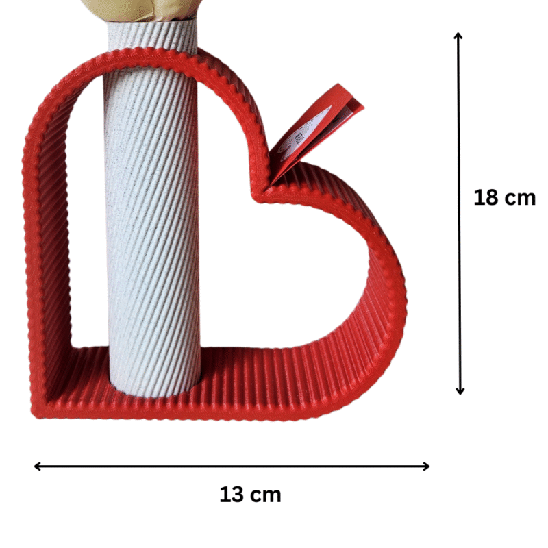 Valentine’s Day 3D Printed Gift, Love Decor Showpiece, Couple Gift, Romantic Home Decor, Anniversary Gift, Bedroom Table Decor, Living Room Decor, Special Occasion Gift - Image 2