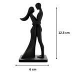 Cute Valentine’s Couple Statue, Romantic Love Showpiece, 3D Printed Couple Figurine, Valentine Gift, Anniversary Gift, Wedding Gift, Home Decor, Bedroom Decor, Living Room Decor, Table Decor, Shelf Decor, Couple Gift - Image 2