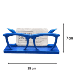 Glasses Form Business Card Holder, 3D Printed Desk Organizer, Office Table Card Stand, Reception Desk Accessory, Corporate Desk Decor, Professional Office Gift, Startup Office Utility, Home Office Desk Holder - Image 2