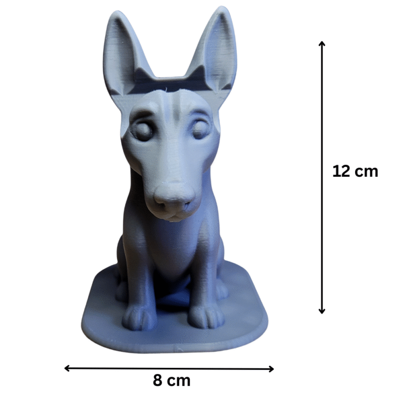 Dog Glasses Holder 3D Printed Stand, Cute Dog Eyewear Organizer, Spectacle Holder for Office Desk, Study Table, Home Decor Gift, Pet Lover Gift - Image 2