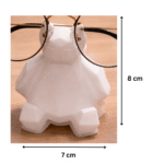Low-Poly Snorlax Glasses Holder, Spectacle Stand, Desk Organizer, Anime Gift, Pokémon Fan Gift, Home Decor, Office Desk Decor, Study Table Accessory, Gift for Kids, Teens & Adults, 3D Printed - Image 2