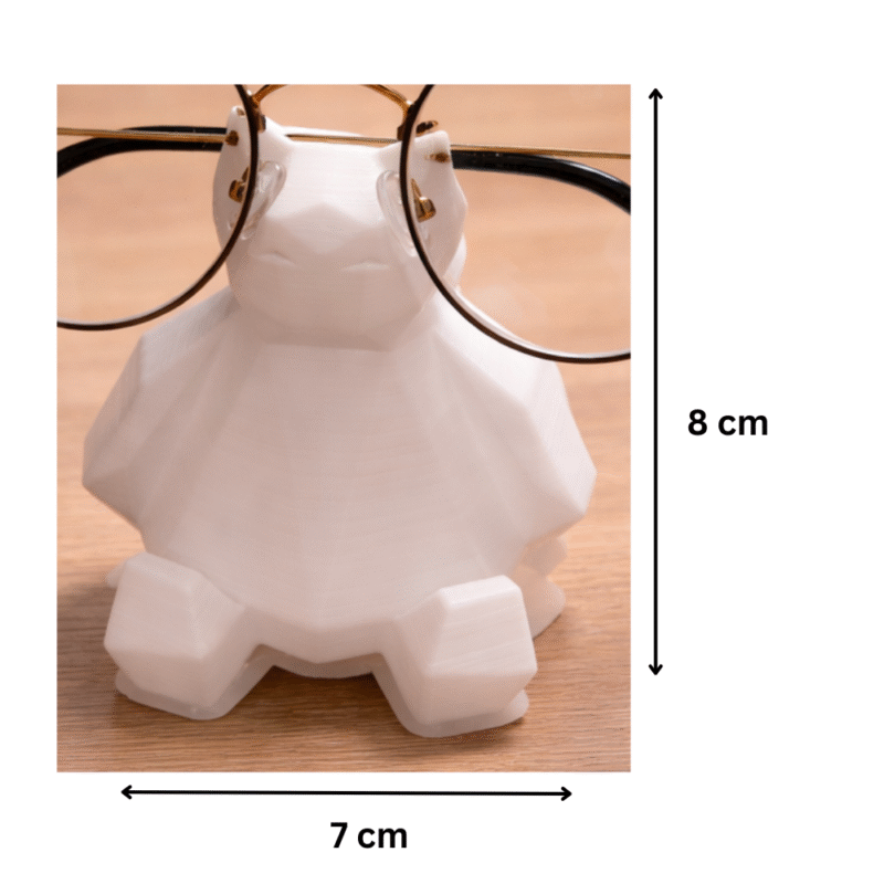 Low-Poly Snorlax Glasses Holder, Spectacle Stand, Desk Organizer, Anime Gift, Pokémon Fan Gift, Home Decor, Office Desk Decor, Study Table Accessory, Gift for Kids, Teens & Adults, 3D Printed - Image 2