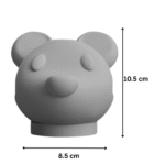 Mickey Glasses Stand, Minimalist Glasses Holder, 3D Printed Spectacle Stand, Desk Organizer for Home Office, Bedside Glasses Holder, Cartoon Glasses Stand Gift, Table Decor Accessory - Image 2