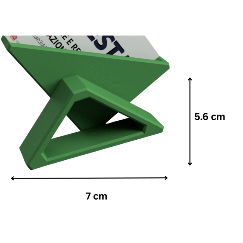 Sturdy Business Card Holder, Tech Design Desk Organizer, 3D Printed Office Accessory, Corporate Gift, Startup Gift, IT Office Desk Use, Professional Workspace Holder - Image 2