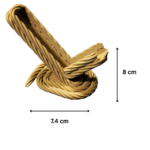 Business Card Holder Rope Design, 3D Printed Desk Card Stand, Office Table Organizer, Corporate Desk Accessory, Professional Visiting Card Holder - Image 2