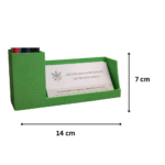 3D Printed Business Card Holder, Pencil Holder, Desk Organizer, Office Table Accessory, Visiting Card Display Stand, Workspace Organizer, Corporate Desk Gift, Home Office Decor, Reception Counter Display - Image 2