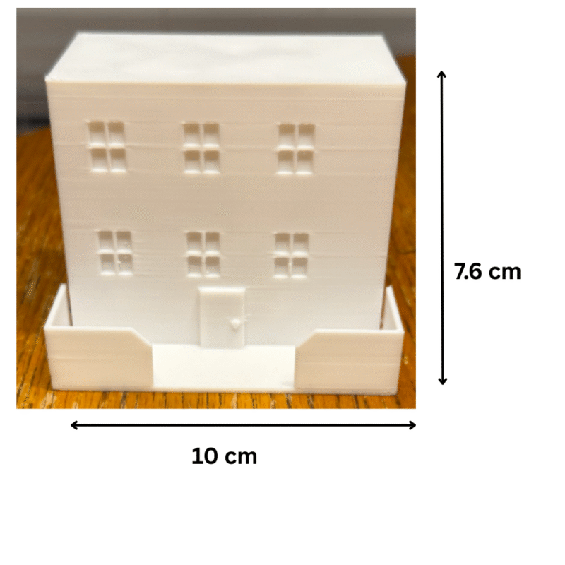 Real Estate Business Card Holder, 3D Printed Desk Card Stand, Realtor Office Desk Organizer, Property Dealer Visiting Card Holder, Office Table Display, Client Meeting Accessory, Professional Workspace Decor - Image 2