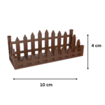 Fence Business Card Holder, Office Desk Card Stand, Professional Visiting Card Display, Workspace Organizer, Corporate Desk Accessory, 3D Printed Card Holder - Image 2