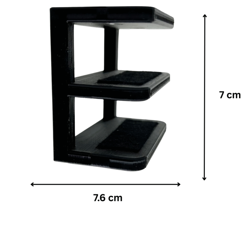 Double Under-Desk Laptop Holder, Dual Laptop Mount for Workspace, Home Office, Corporate Office, IT Office, Study Table, Workstation, 3D Printed Desk Organizer - Image 2