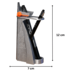 Marvel Avengers Stark Tower Pen Holder, 3D Printed Desk Organizer, Office Table Storage, Study Desk Pen Stand, Gift for Students, Engineers, IT Offices, Corporate Desk Use - Image 2