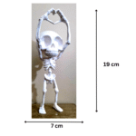 “Chill Skeleton Heart Hands Decor, 3D Printed Desk Showpiece, Home Decor Gift, Office Desk Accent, Shelf Decor, Gothic Aesthetic Gift, Valentine Decor” - Image 2