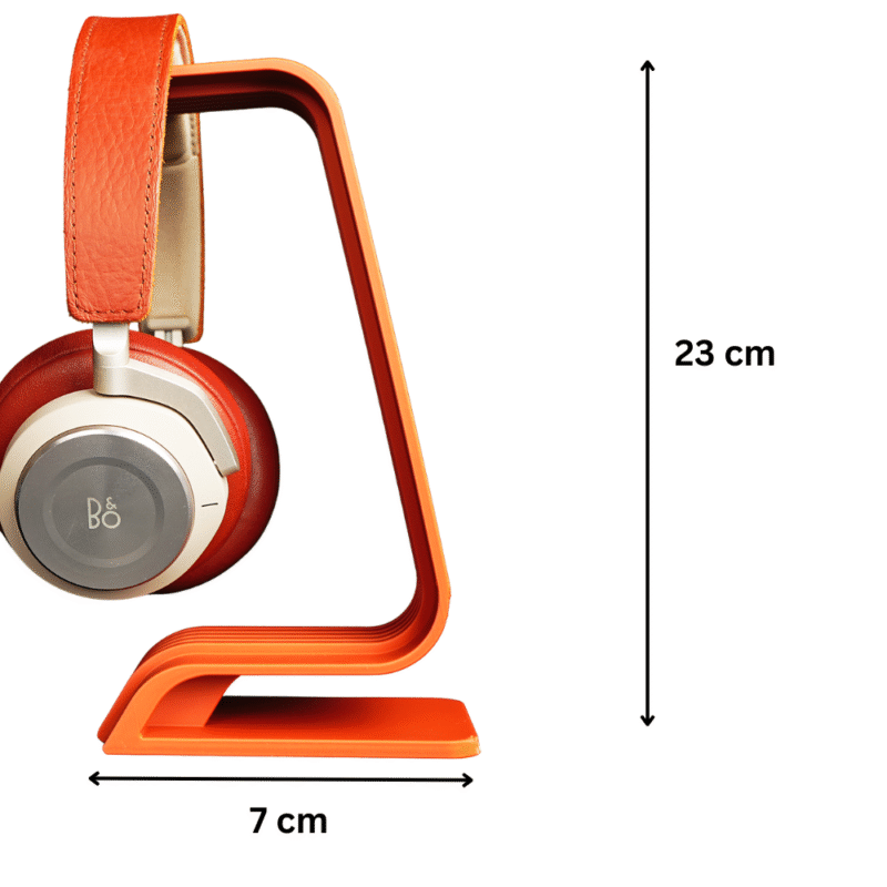 Onami Headphone Stand, Desk Headphone Holder, Gaming Headset Stand, Office Desk Organizer, Studio Headphone Stand, Home Workspace Accessory, 3D Printed Headphone Stand - Image 2