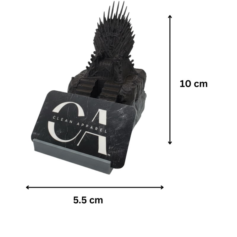 Game of Thrones 3D Printed Business Card Holder, Desk Organizer, Office Table Accessory, Corporate Gift, Geek Decor, Fantasy Desk Display, Professional Card Stand - Image 2