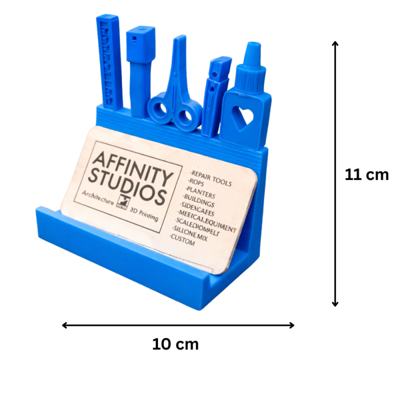 Nail Tech Form Business Card Holder, Salon Desk Organizer, Nail Studio Counter Display, Appointment Card Stand, Beauty Professional Workspace, 3D Printed Gift - Image 2