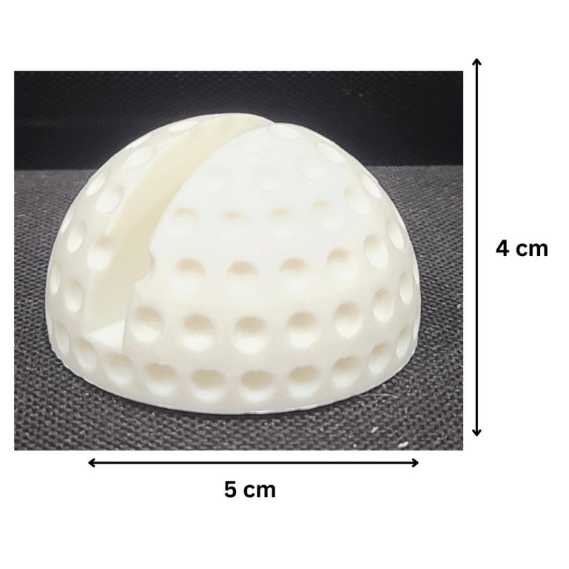 Golf Ball Business Card Holder, Office Desk Organizer, Visiting Card Stand, Corporate Desk Accessory, Golf Lover Gift, Executive Table Decor, Reception Desk Use, Office Use, Home Office, 3D Printed - Image 2
