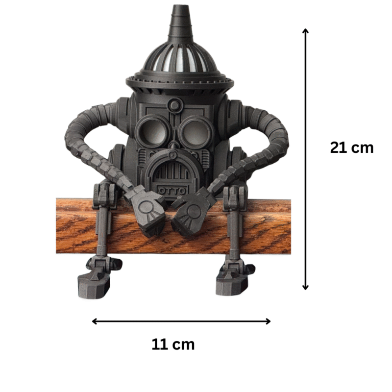 Big Otto Desk Organizer, 3D Printed Office Desk Organizer, Pen Stand, Stationery Holder, Study Table Organizer, Work From Home Desk Storage, Corporate Gift, Office Use, Home Use, School Use - Image 2