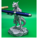 Dragon Warrior Desk Buddy – 3D Printed Dragon Figurine, Desk Decor, Home Office Decor, Study Table Showpiece, Gaming Room Decor, Corporate Gifting, Birthday Gift, Return Gift, Festival Gift, Premium Desk Toy