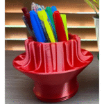 F1 Wheel Nut Replica Pen Holder, Desk Organizer, Formula Racing Table Decor, Motorsport Office Accessory, Car Racing Gift, 3D Printed Desktop Stand, Home Office Storage, Study Table Holder