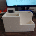 Vintage Office Desk Organizer Pen Holder, Multifunctional Remote Control Holder, Stationery Stand, Desk Storage Box, Home Office, Corporate Office, Study Table, Reception Desk, Teacher Desk, Student Desk, Manager Cabin, Work From Home, 3D Printed