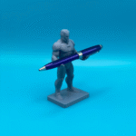 Iron Man Pen Holder 3D Printed Desk Organizer, Marvel Superhero Stationery Stand, Office Desk Decor, Study Table Accessory, Kids Gift, Student Gift, Engineer Gift, Corporate Desk Decor, Home Office Organizer, Tabletop Showpiece