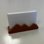 3D Printed Business Card Holder, Visiting Card Stand, Office Desk Card Organizer, Corporate Gift, Professional Desk Accessory for Office, Industry, Shop, Reception