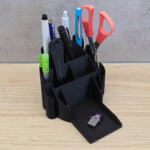 3D Printed Pen & Pencil Holder for Office Desk, Home Study, School, College, Workshop, Reception, Hotel, Clinic, Shop, Counter, Cash Desk, Teacher Table, Student Desk, Craft Room, Gaming Desk, Workstation Organizer