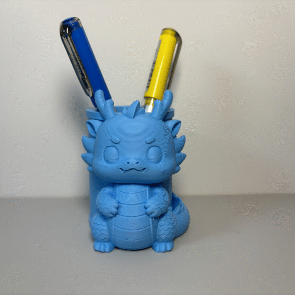 Cute Dragon Pen Holder Desk Buddy, Desktop Organizer, Pen Stand, Stationery Holder, Office Desk Decor, Home Study Table Organizer, Corporate Gift, Employee Joining Gift, Welcome Kit Item, Promotional Desk Gift, 3D Printed Desktop Storage