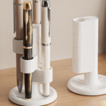 Ergonomic 3D Printed Pen Holder for Office, Home, Study Table, Desk Organizer, School, College, Teachers, Students, Engineers, Designers, Architects, Doctors, Reception, Workstation, Gift and Utility Use - Image 3