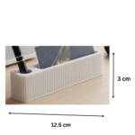 2 in 1 Business Card Holder with Pen Slot, 3D Printed Office Desk Organizer, Corporate Gift, Employee Joining Gift, Promotional Gift, Executive Desk Accessory, Industrial Office Gift, Startup Welcome Kit, Professional Table Organizer - Image 2