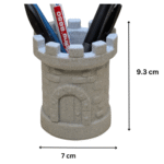 3D Printed Pen Holder Tower for Industrial Offices, Corporate Desks, Engineers, Factories, Workstations, Reception Counters, Gift for Manufacturing, Automotive, Engineering, IT, Pharma, Education, Sales Offices - Image 2