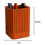 3D Printed Pencil Cup for Employee Joining Gift, Corporate Gift, Promotional Business Gift, IT Company Gift, Employee Welcome Kit, Office Desk Organizer, Business Promotion Utility Gift - Image 2