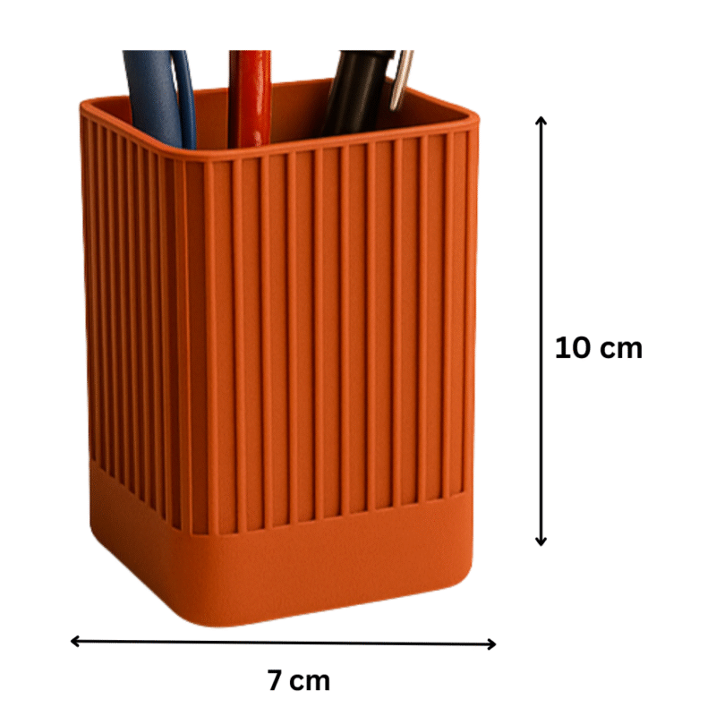 3D Printed Pencil Cup for Employee Joining Gift, Corporate Gift, Promotional Business Gift, IT Company Gift, Employee Welcome Kit, Office Desk Organizer, Business Promotion Utility Gift - Image 2