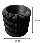 Semicircles Pen Holder – 3D Printed Desk Organizer for Office, Corporate Gifting, Employee Kit, IT, Startup, School, Home, Promotional Utility Gift, Branding Merchandise, Work Desk, Study Table, Reception, Conference, Trade Show - Image 2