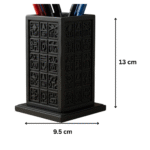 Poneglyph Pen Holder – Ancient One Piece Relic Inspired 3D Printed Desk Organizer, Anime Gift, Otaku Collectible, Office Desk Decor, Study Table Accessory, Gaming Desk Decoration, Creative Pen Stand - Image 2