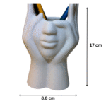 3D Printed Pen Cup, Desk Organizer for Office, Study Table, Home Workspace, School, College, Corporate Office, IT Office, Startup, Factory Desk, Engineer Desk, Student Desk, Teacher Desk - Image 2