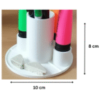 3D Printed Pen Organizer for Office Desk, Study Table, Home Workspace, Corporate Office, IT Office, School, College, Startup, Reception Desk, Work From Home, Executive Desk - Image 2