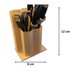 3D Printed Pen Holder for Office, Home, Study Table, Corporate Desk, School, College, Industrial Office, Startup Workspace, Gifting, Daily Use, Desk Organization - Image 2