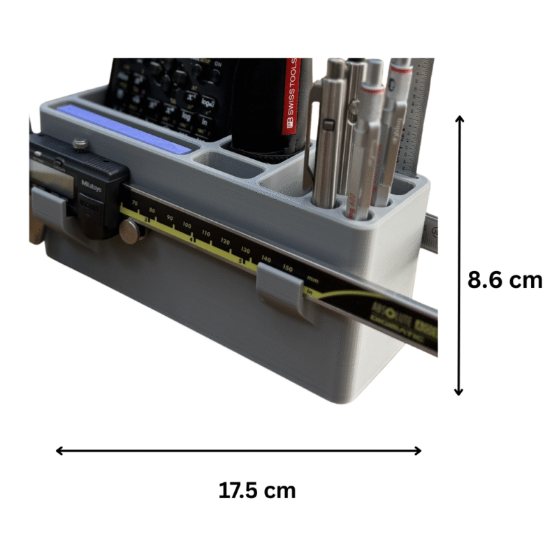 3D Printed Desk Tool Organizer for Office, Workshop, Home, School, Electronics Lab, Industrial Desk, Study Table, Corporate Desk, Engineers, Students - Image 2