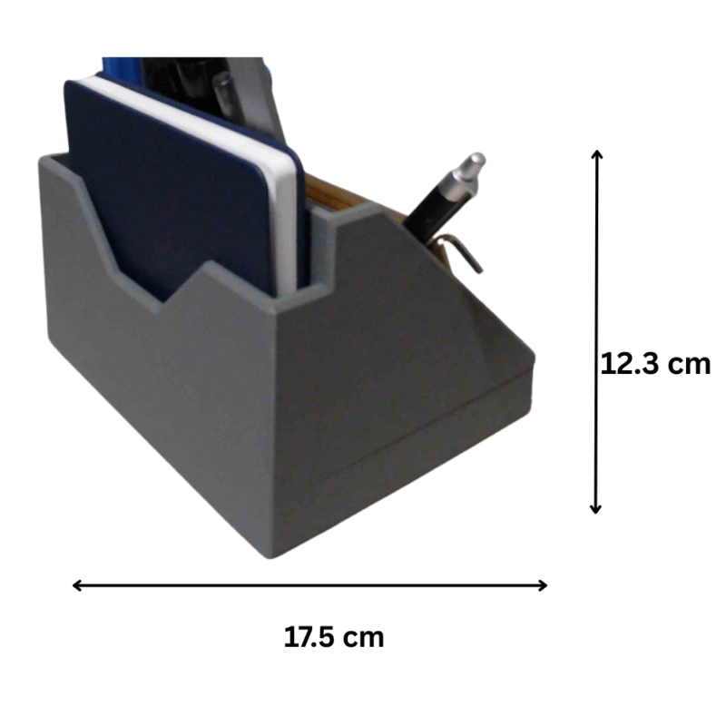 3D Printed Desk Organizer, Office Desk Organizer, Home Desk Organizer, Study Table Organizer, Pen Stand, Stationery Holder, Table Organizer for Office, Home, Students, Professionals, Work From Home Setup - Image 2
