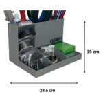 3D Printed Desk Tool Organizer, Office Desk Organizer, Workstation Accessories, Home Office Storage, Study Table Organizer, Corporate Desk Utility, Industrial Office Use, IT Office Desk Use, Manufacturing Office Use, Startup Workspace Use - Image 2