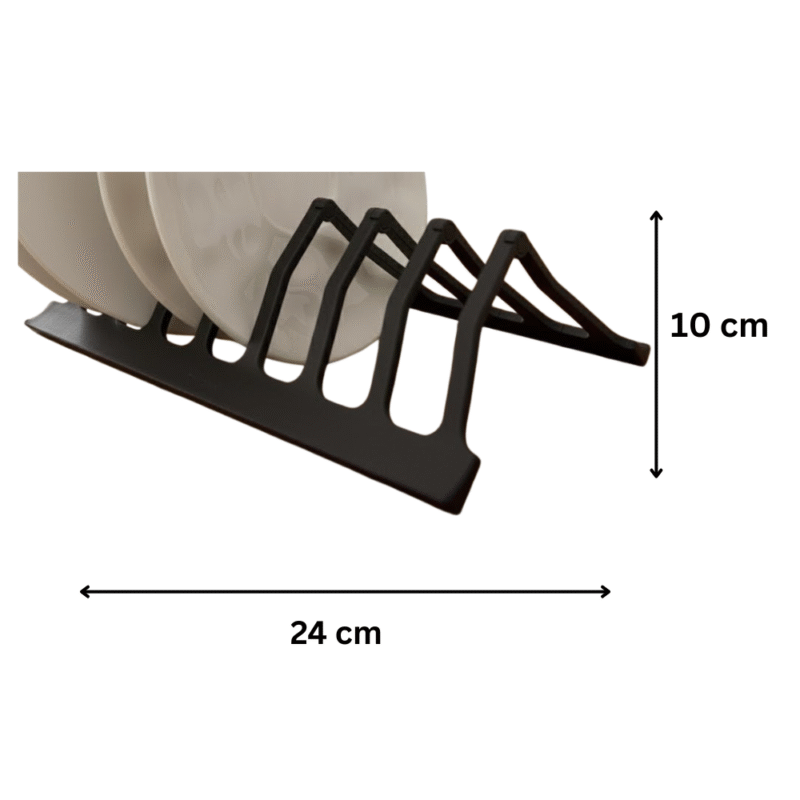 Foldable Dish Rack – Space Saving Kitchen Organizer, Dish Drying Stand, Compact Countertop Rack, 3D Printed Home Utility Gift, Kitchen Storage Solution for Homes, Apartments, Hostels, Offices, Cafes - Image 2
